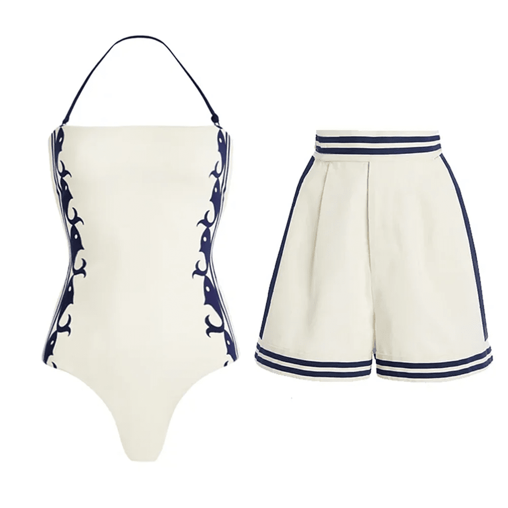 2025 High Quality One Piece Swimsuit Floral Ruffle Printed Push Up Women Bikini Set Swimwear Slimming Bathing Suit Beach Wear