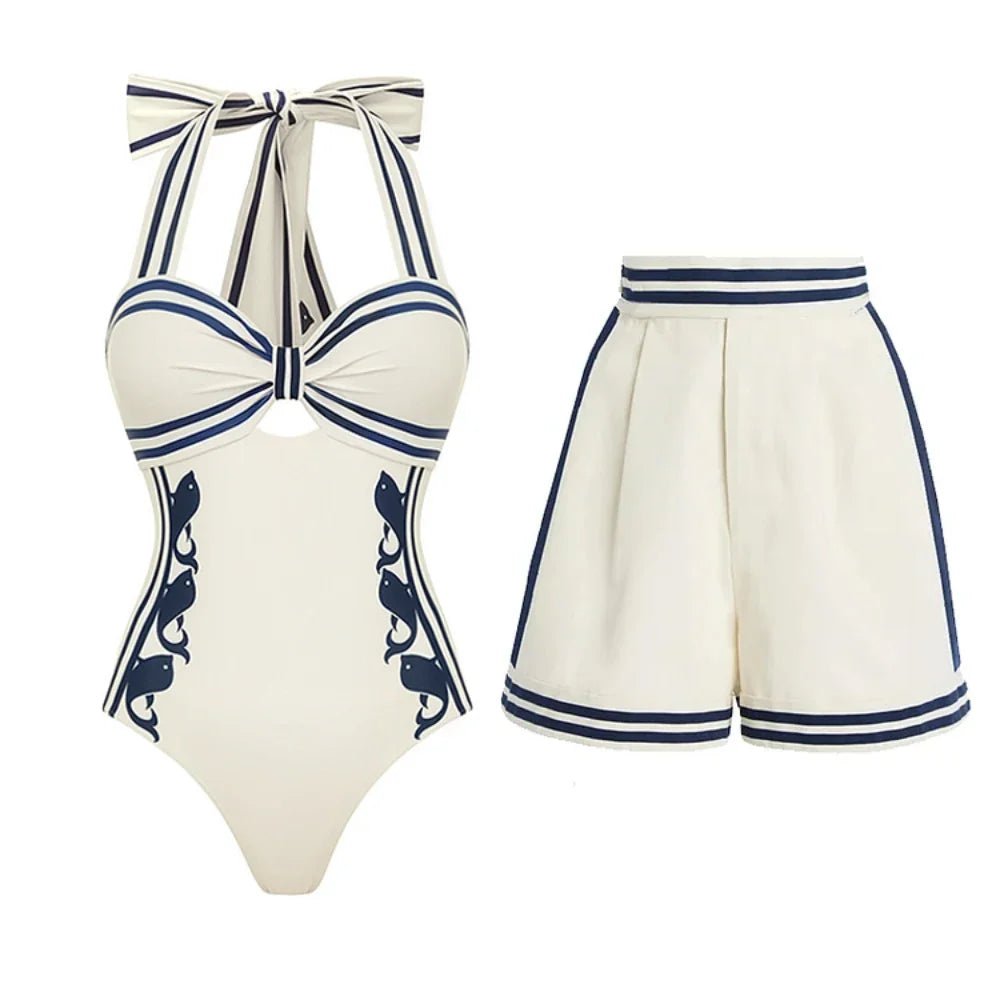 2025 High Quality One Piece Swimsuit Floral Ruffle Printed Push Up Women Bikini Set Swimwear Slimming Bathing Suit Beach Wear