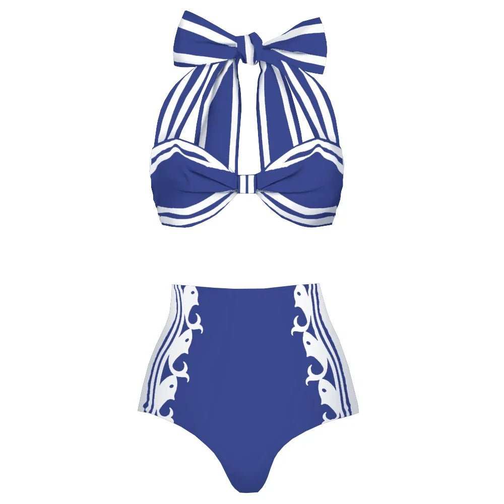 2025 High Quality One Piece Swimsuit Floral Ruffle Printed Push Up Women Bikini Set Swimwear Slimming Bathing Suit Beach Wear